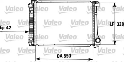 Теплообменник VALEO 819415