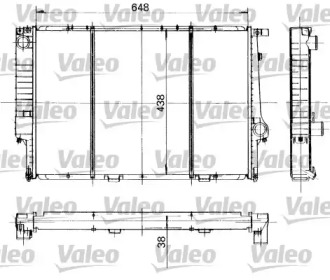 Теплообменник VALEO 819418