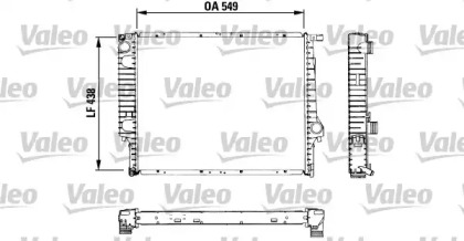 Теплообменник VALEO 819422