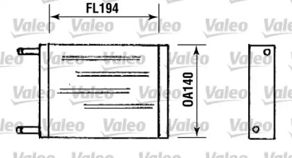 Теплообменник VALEO 881769