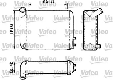 Теплообменник VALEO 882643