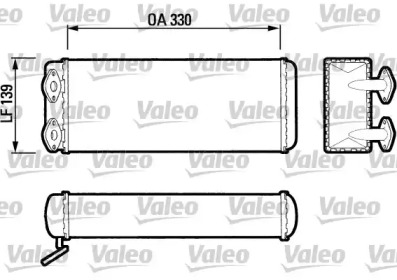 Теплообменник VALEO 883403