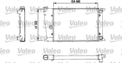 Теплообменник VALEO 883435