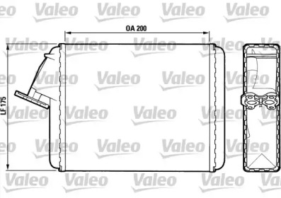 Теплообменник VALEO 883468