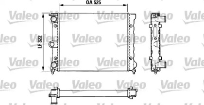 Теплообменник VALEO 883720