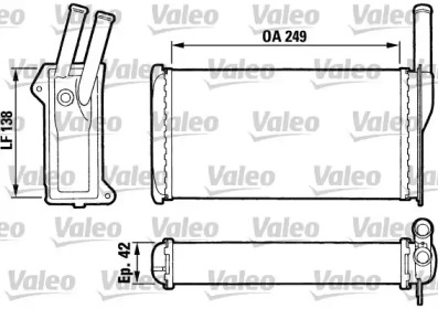 Теплообменник VALEO 883742