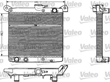 Теплообменник VALEO 883783