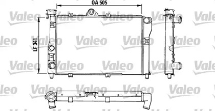 Теплообменник VALEO 883798