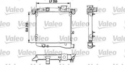 Теплообменник VALEO 883799