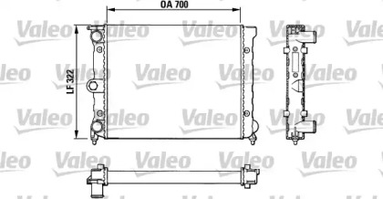 Теплообменник VALEO 883821