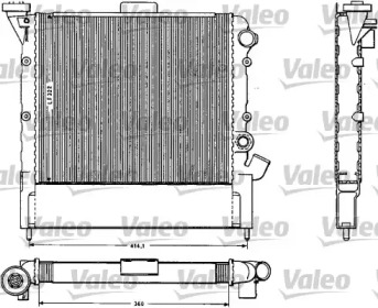 Теплообменник VALEO 883852