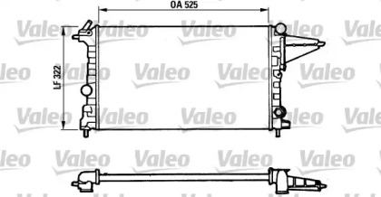 Теплообменник VALEO 883877