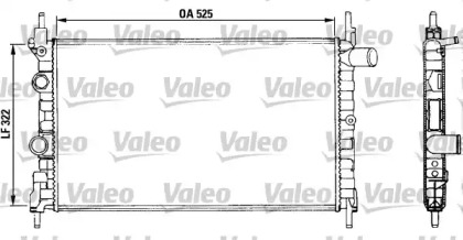 Теплообменник VALEO 883880