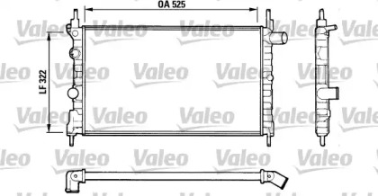 Теплообменник VALEO 883881