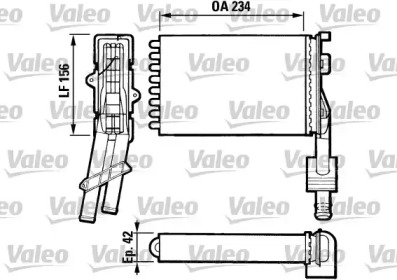 Теплообменник VALEO 883971