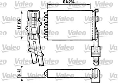 Теплообменник VALEO 883972