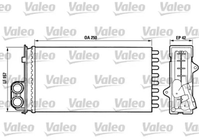 Теплообменник VALEO 883976