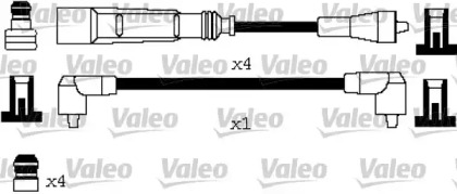 Комплект проводов зажигания VALEO 346623