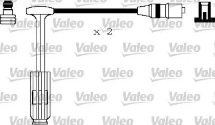 Комплект электропроводки VALEO 346145