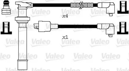 Комплект электропроводки VALEO 346075