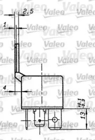 Реле VALEO 643658