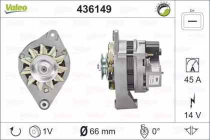 Генератор VALEO 436149