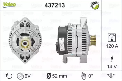 Генератор VALEO 437213