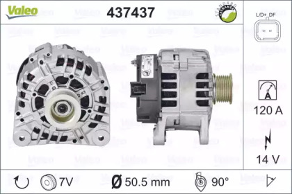 Генератор VALEO 437437