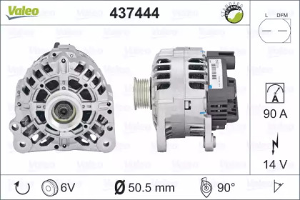 Генератор VALEO 437444