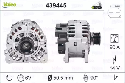 Генератор VALEO 439445