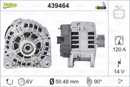 Генератор VALEO 439464