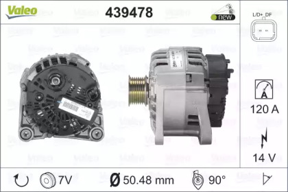 Генератор VALEO 439478