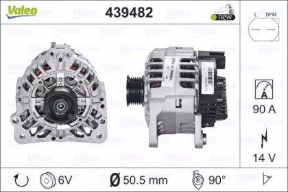 Генератор VALEO 439482