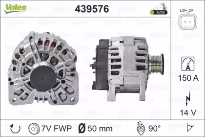 Генератор VALEO 439576