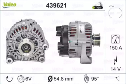 Генератор VALEO 439621