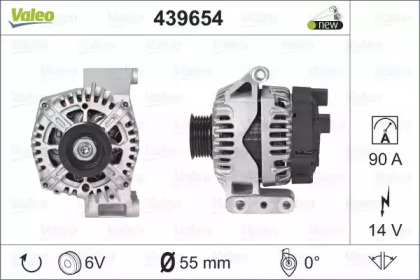 Генератор VALEO 439654