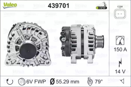 Генератор VALEO 439701