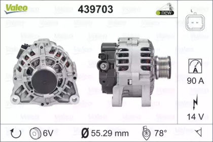 Генератор VALEO 439703