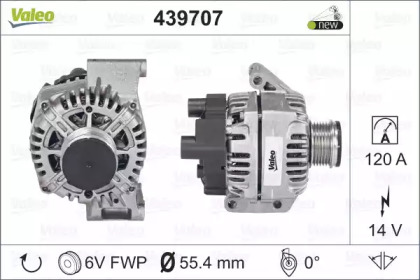 Генератор VALEO 439707