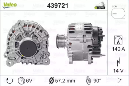 Генератор VALEO 439721