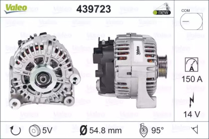 Генератор VALEO 439723