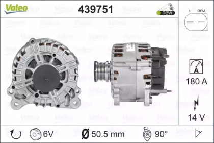 Генератор VALEO 439751