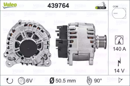 Генератор VALEO 439764