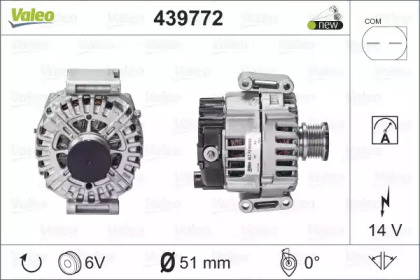 Генератор VALEO 439772