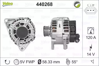 Генератор VALEO 440268