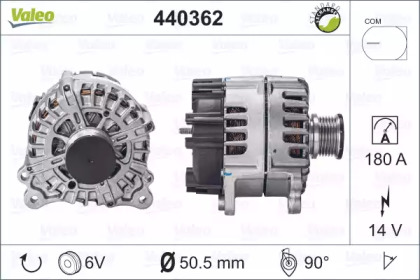 Генератор VALEO 440362