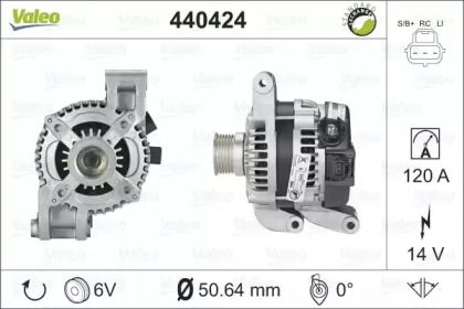 Генератор VALEO 440424