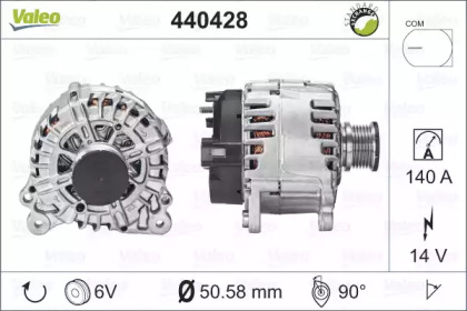 Генератор VALEO 440428