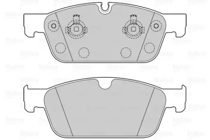 Комплект тормозных колодок VALEO 601567