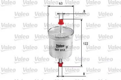 Фильтр VALEO 587012